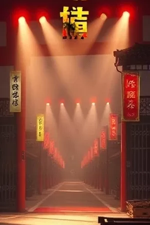 剧集《荒原灯塔》封面，荒原中的白色灯塔与低云