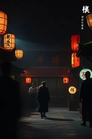 剧集《青铜纪年》封面，青铜器纹样与展柜灯光
